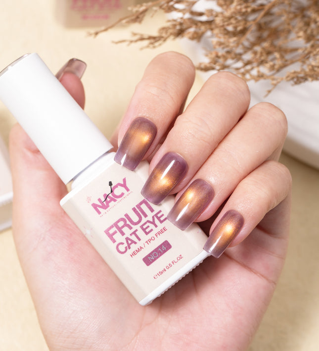 Nacy Fruit Cat Eye Gel 0.5oz   Hema / Tpo Free- 014