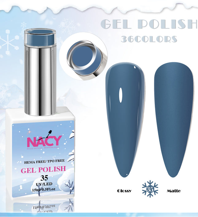Nacy Winter Gel Color HEMA / TPO free 0.5oz - 035