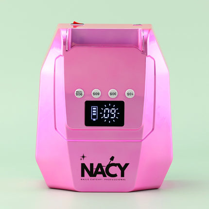 Nacy Pro Series Cordless Led UV Lamp 96W - Pink Color
