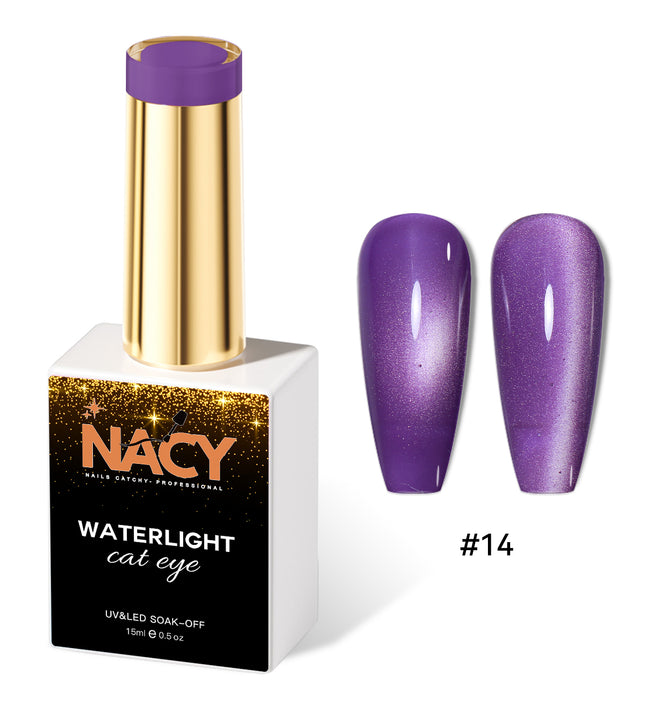 Nacy Water Light Moon Cat Eye Gel 0.5oz - 014