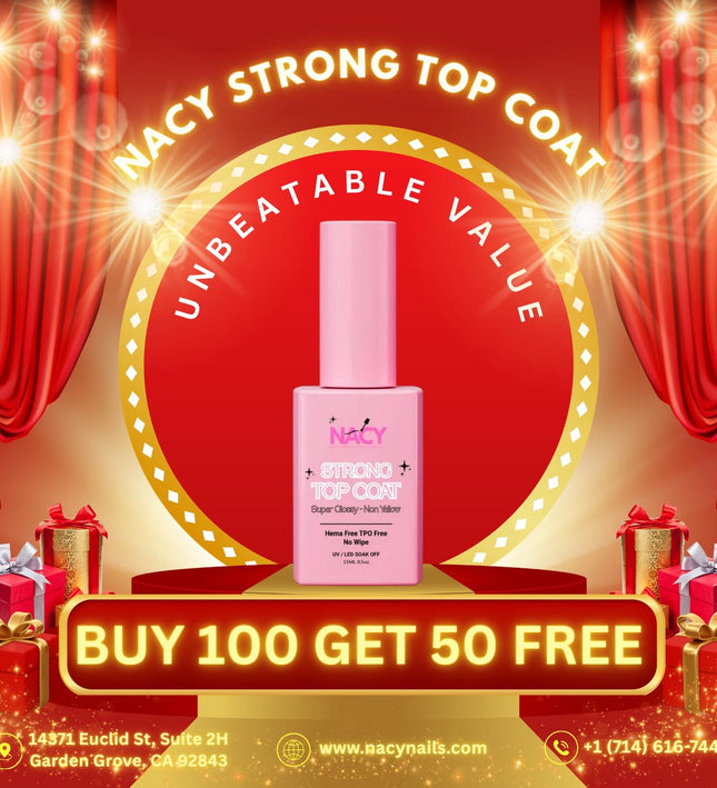 Nacy Shiny Strong Top Coat 0.5oz - Buy & Get Free Deals 🔥