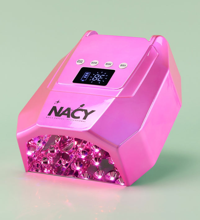 Nacy Pro Series Cordless Led UV Lamp 96W - Pink Color