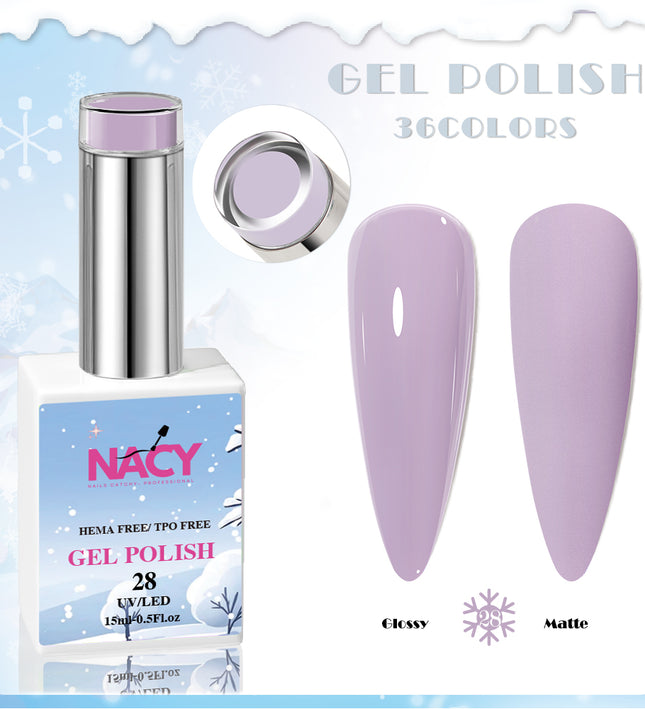 Nacy Winter Gel Color HEMA / TPO free 0.5oz - 028