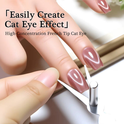 Nacy French V Shape Strong Magnet Cat Eye Tool