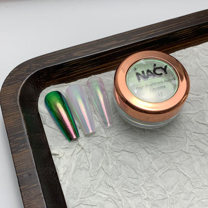 Nacy High Brightness Auora Mirror Chrome Pigment 5g