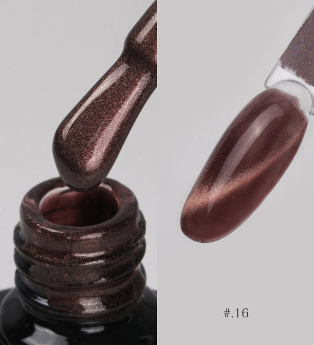 [COMING SOON] Nacy Coffee Mocha Crystal Cat Eye Gel 0.5oz - 016