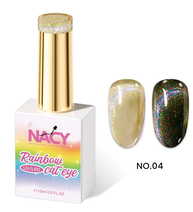 Nacy Rainbow Cat Eye Gel 0.5oz - 04