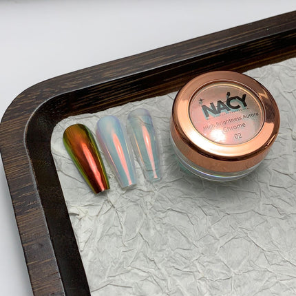 Nacy High Brightness Auora Mirror Chrome Pigment 5g