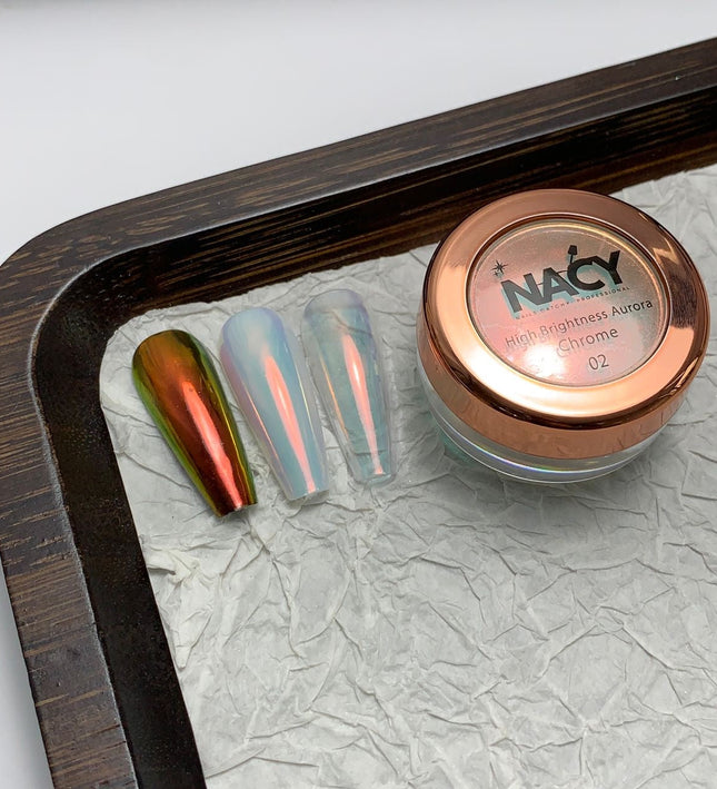 Nacy High Brightness Auora Mirror Chrome Pigment 5g