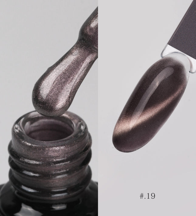 [COMING SOON] Nacy Coffee Mocha Crystal Cat Eye Gel 0.5oz - 019