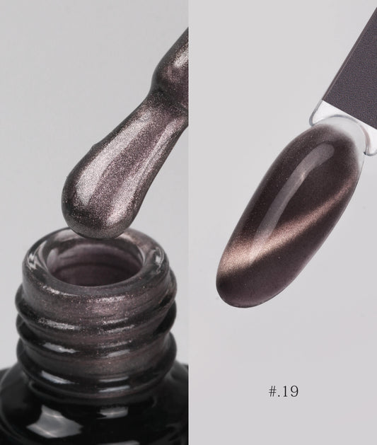 Nacy Coffee Mocha Crystal Cat Eye Gel 0.5oz - 019