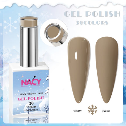 Nacy Winter Gel Color HEMA / TPO free 0.5oz - 020
