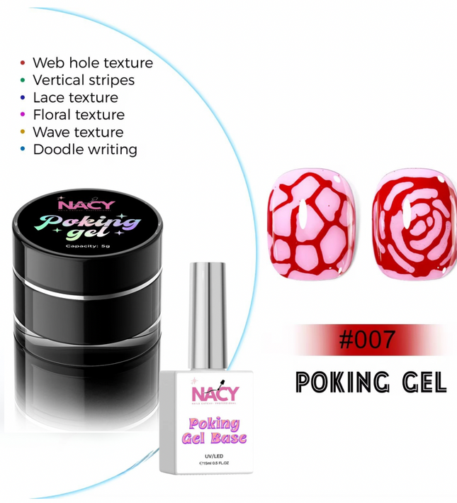 Nacy Poking Gel Color 07 + Poking Base Set
