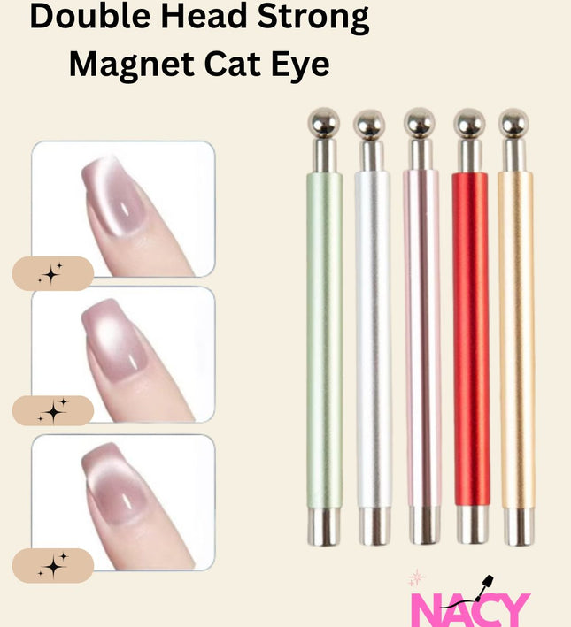 Nacy Double Head Strong Cat Eye Magnet Bar - 5 Colors
