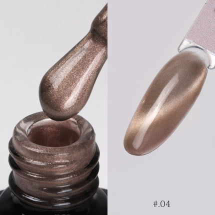 [COMING SOON] Nacy Coffee Mocha Crystal Cat Eye Gel 0.5oz - 04
