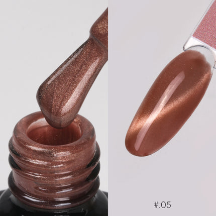 [COMING SOON] Nacy Coffee Mocha Crystal Cat Eye Gel 0.5oz - 05