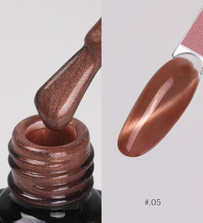 [COMING SOON] Nacy Coffee Mocha Crystal Cat Eye Gel 0.5oz - 05