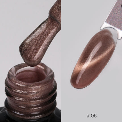 [COMING SOON] Nacy Coffee Mocha Crystal Cat Eye Gel 0.5oz - 06