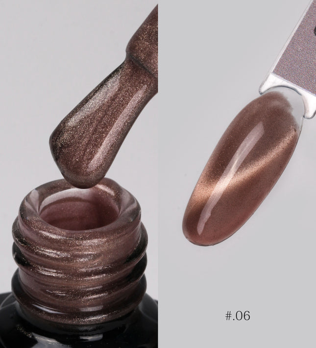 [COMING SOON] Nacy Coffee Mocha Crystal Cat Eye Gel 0.5oz - 06