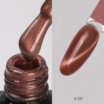 [COMING SOON] Nacy Coffee Mocha Crystal Cat Eye Gel 0.5oz - 09