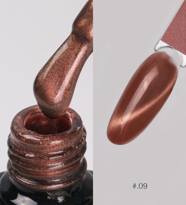 [COMING SOON] Nacy Coffee Mocha Crystal Cat Eye Gel 0.5oz - 09