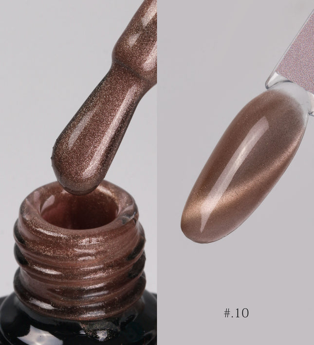 [COMING SOON] Nacy Coffee Mocha Crystal Cat Eye Gel 0.5oz - 010