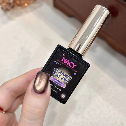 Nacy Elegance Ceramic Cat Eye Gel 0.5oz - 01