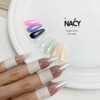 Nacy Clear Mirror Effect Chrome Pigment Super Glossy