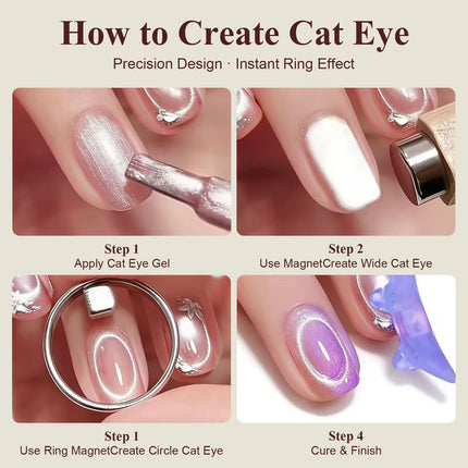 Nacy Ring Magnet Strong Cat Eye