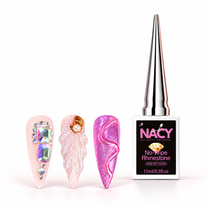 Nacy No-Wipe Rhinestone Gel 0.5oz