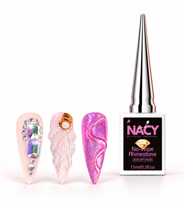 Nacy No-Wipe Rhinestone Gel 0.5oz