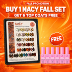 1 Set Fall CE Get Free 6pcs Top Coat