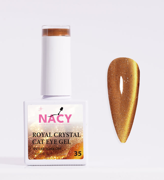 Nacy Royal Fall Cat Eye Moonlight Crystal Color 35
