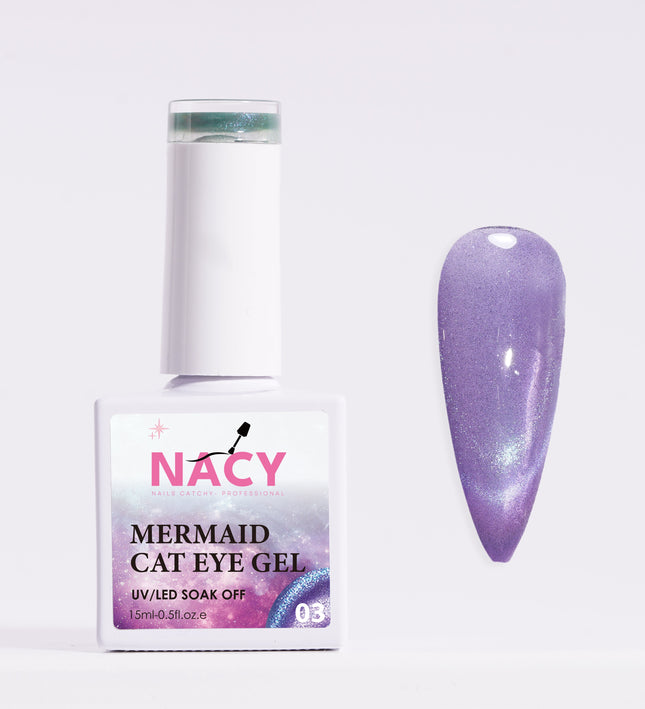 Nacy Mermaid Double Line Cat Eye Gel 03