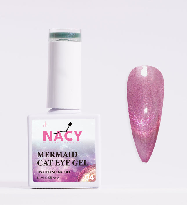 Nacy Mermaid Double Line Cat Eye Gel 04