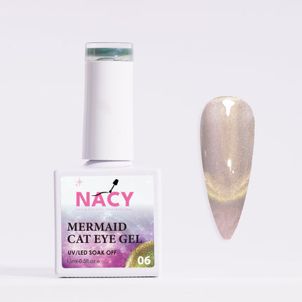 Nacy Mermaid Double Line Cat Eye Gel 06