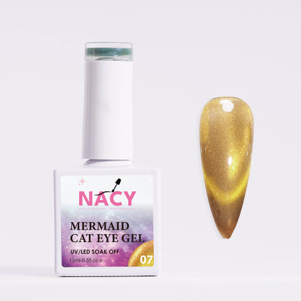Nacy Mermaid Double Line Cat Eye Gel 07