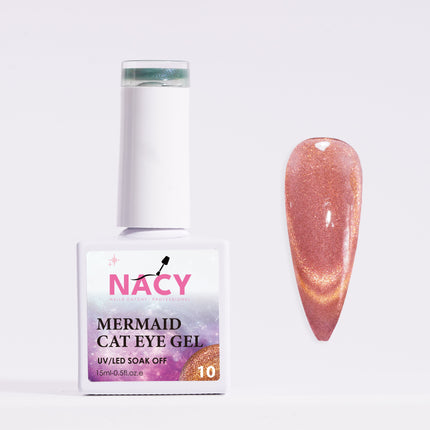 Nacy Mermaid Double Line Cat Eye Gel 10