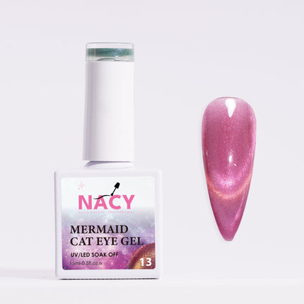 Nacy Mermaid Double Line Cat Eye Gel 13