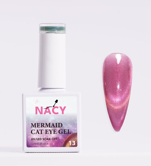 Nacy Mermaid Double Line Cat Eye Gel 13