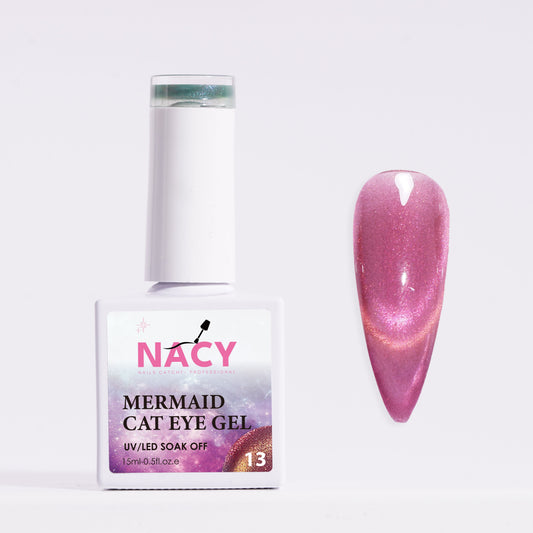 Nacy Mermaid Double Line Cat Eye Gel 13