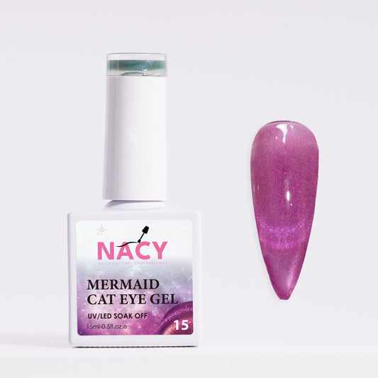 Nacy Mermaid Double Line Cat Eye Gel 15