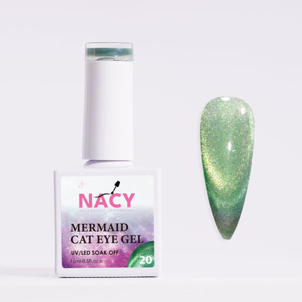 Nacy Mermaid Double Line Cat Eye Gel 20