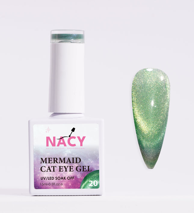 Nacy Mermaid Double Line Cat Eye Gel 20