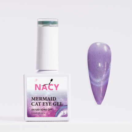 Nacy Mermaid Double Line Cat Eye Gel 23